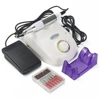 Pièce à main pour perceuse à ongles électrique à 5 broches, moteur à brosse 30000 tr/min, accessoire professionnel portable en plastique pour pédicure et manucure