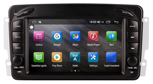 Radio de coche Android de 7 "para Mercedes <span class=keywords><strong>Benz</strong></span> CLK W209 C209 W168 W203 W463 Vito <span class=keywords><strong>Viano</strong></span> 1998-2006 navegación Android <span class=keywords><strong>GPS</strong></span> Carplay Auto - Product Image 2