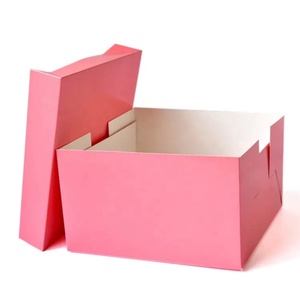 Boîtes à gâteaux blanches pour invités avec boîtes à gâteaux de mariage de 4, 6, 8 et 10 pouces pour les fêtes - Product Image 4