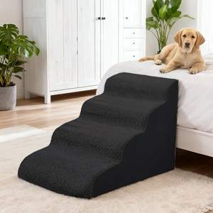 <span class=keywords><strong>Escalier</strong></span> <span class=keywords><strong>pour</strong></span> <span class=keywords><strong>chien</strong></span> antidérapant en éponge, avec housse extérieure amovible, marches <span class=keywords><strong>pour</strong></span> <span class=keywords><strong>chien</strong></span> <span class=keywords><strong>pour</strong></span> lit - Product Image 4