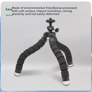 Support de trépied flexible pour téléphone portable et caméra de sport Octopus avec photo pour accessoire GoPro - Product Image 5