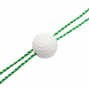 Ropa personalizada paños de ropa de plástico etiqueta colgante verde sellos de cuerda - Product Image 1