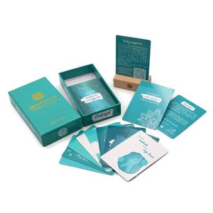 Personalized Folk Art Style Paper Playing Custom Your Printing Customize Board Game Premium <b>Card</b> Games for Adults - Product Image 2