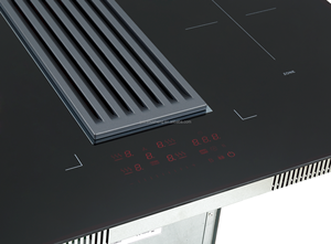 2024 ousheng thương hiệu phạm vi mui xe được xây dựng trong 4 Burner cảm ứng nồi Felix khu vực ống xả mui xe tích hợp nồi downdraft nồi mui xe - Product Image 2