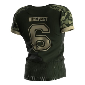 Maillots de football américain authentiques, uniformes d'équipe professionnels, vêtements de sport performants, conçus pour les matchs de compétition sérieux - Product Image 4