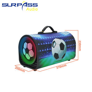Haut-parleur de <span class=keywords><strong>subwoofer</strong></span> tunnel 603A 6.5 ''avec USB/TF/MIC/FM 15W Haut-parleur extérieur portable actif à dents bleues pour fête/jeu de football - Product Image 6