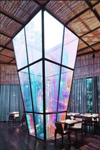 Indoor/Outdoor P3.91 LED Crystal <span class=keywords><strong>Film</strong></span> Pixel Screen Pendurado Instalação para Elevador Car TV Publicidade 3 Anos de Garantia SDK - Product Image 4