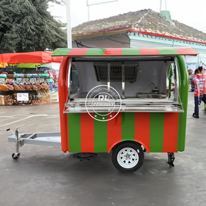 Remorque alimentaire mobile 2024, chariot alimentaire mobile de rue, homologué DOT VIN, entièrement équipé, camion alimentaire mobile à vendre - Product Image 1