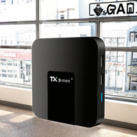 Nouveau Boîtier Décodeur TV 4K Ultra HD 60fps Android 11 Quad Core 2 Go 16 Go S905 WiFi 2.4 GHz Streamer