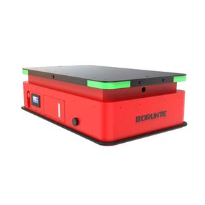 Véhicule de transport mobile automatique AGV BORUNTE pour entrepôt, capacité de charge 500 kg, navigation inertielle, évitement d'obstacles par laser - Product Image 5