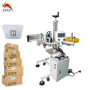 Bao bì carton dây chuyền lắp ráp nhà máy dây chuyền sản xuất kết hợp cách sử dụng máy dán nhãn bề mặt bên máy dán nhãn - Product Image 1