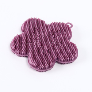 Brosse de cuisine en silicone en forme de dessin animé, gant de lavage de vaisselle, outil de nettoyage antiadhésif pour poêles, pour usage domestique - Product Image 4