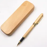 Fillinlight Mapleชุดปากกาน้ำพุMapleปากกาไม้กล่อง