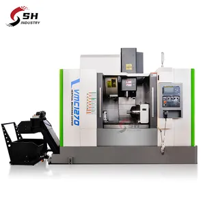 Hot sale of with ce certification performance milling machines vmc1270 4 axis vertical cnc machining center