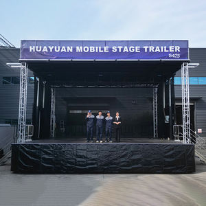 Semi-remorque de scène mobile S425 à haute capacité de charge, conçue pour les festivals de musique et les événements en direct - Product Image 3