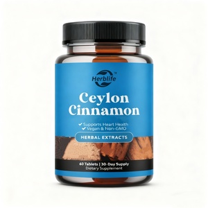 Tabletas de Canela de Ceilán Orgánicas al por Mayor para el Apoyo Inmunológico, Certificadas por GMP, Sin Gluten, Tabletas de Canela de Ceilán para la Inmunidad - Product Image 1