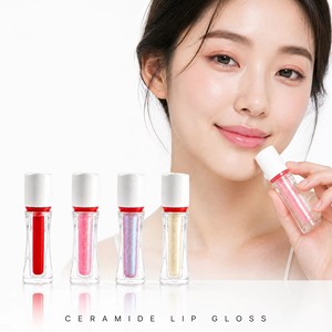 ลิปกลอสเซราไมด์ไฮยาลูรอนิกแอซิดแบบขายส่ง OEM มังสวิรัติ บำรุงริมฝีปาก ชุ่มชื้น ติดทนนาน ฉ่ำวาว รับผลิตโลโก้และฉลากส่วนตัว - Product Image 6