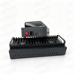 20 unidades de caja de control de software para dispositivos móviles agrícolas, chasis de control de teléfonos agrícolas con USB HUB BOX Rojo para datos celulares móviles - Product Image 2