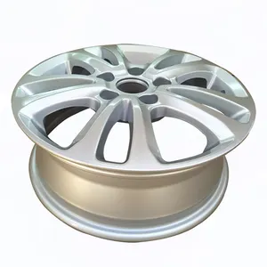 Rueda de anillo de aluminio para automóvil, Llanta de Aleación de aluminio de 15 pulgadas, piezas auténticas de 360 / 370