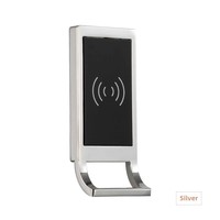 Casier à mot de passe électronique intelligent Connectivité WiFi Alliage d'aluminium Gym Billard Cue Casier Porte Tiroir à chaussures en bois Stockage Cloud