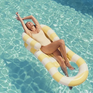 Flotteur gonflable en PVC 158*74*36 CM pour adultes ou enfants, pour la piscine, la plage, le plaisir en compagnie d'amis - Product Image 6
