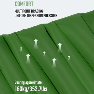 Colchoneta para Dormir de Camping con Almohada, Colchoneta de Camping Ultra Gruesa con Bomba Integrada, Colchoneta de Camping Autoinflable Ultraligera - Product Image 4