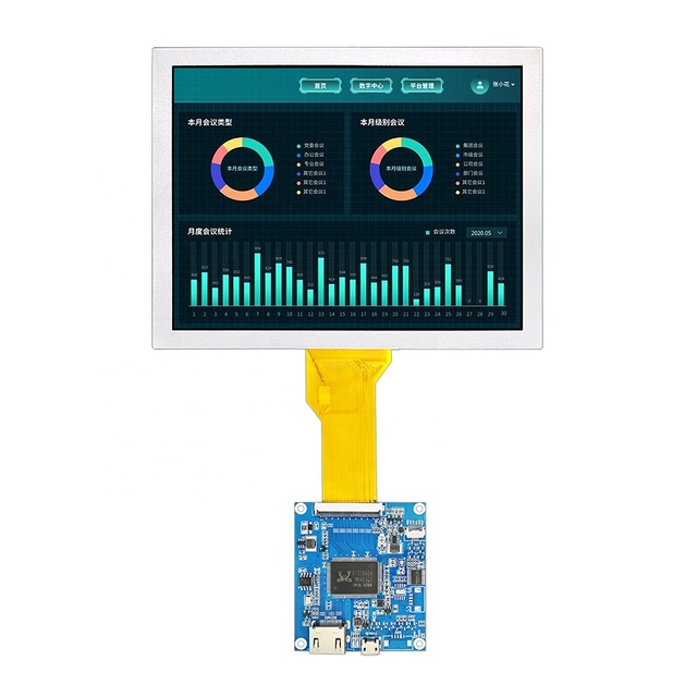 8.0 Inch 800*600 TFT LCD Display Module with RGB Interface Digital LED Backlight and Driver Board 8" Lcd Screen Modules