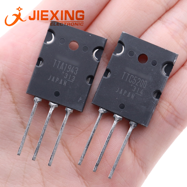 TTA1943/TTC5200 TO-3PL Electronic Power Transistor 100% New and Original TOS Not Copy or China 1943/5200