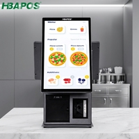 Mesin Kasir Restoran Ritel I3 I5 I7 Sistem POS dengan Printer dan Scanner