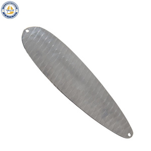 Señuelo tipo cuchara de 6 pulgadas y 110g, metálico plateado, cebo de fondo para pesca de lubina en el mar. - Product Image 1