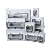 Boîtiers électroniques et d'instruments professionnels IP66 Boîtier de protection pour disjoncteur 4 en matériau ABS