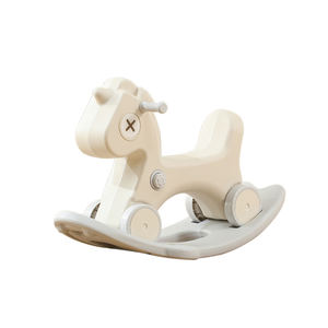 <span class=keywords><strong>Cavallo</strong></span> a Dondolo con Ruote 2-in-1, Giocattolo <span class=keywords><strong>Cavalcabile</strong></span> per Bambini, Slitta Rimovibile in Plastica Ecologica, Gioco Educativo per Interni per Neonati e Bambini - Product Image 1