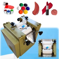 Mini broyeur à trois rouleaux avec rouleaux en céramique pour laboratoire cosmétique