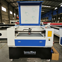 Système de découpe laser CO2 industriel haute vitesse 130W pour acrylique, PVC, fabrication de modèles de meubles, conception à double tête laser en option