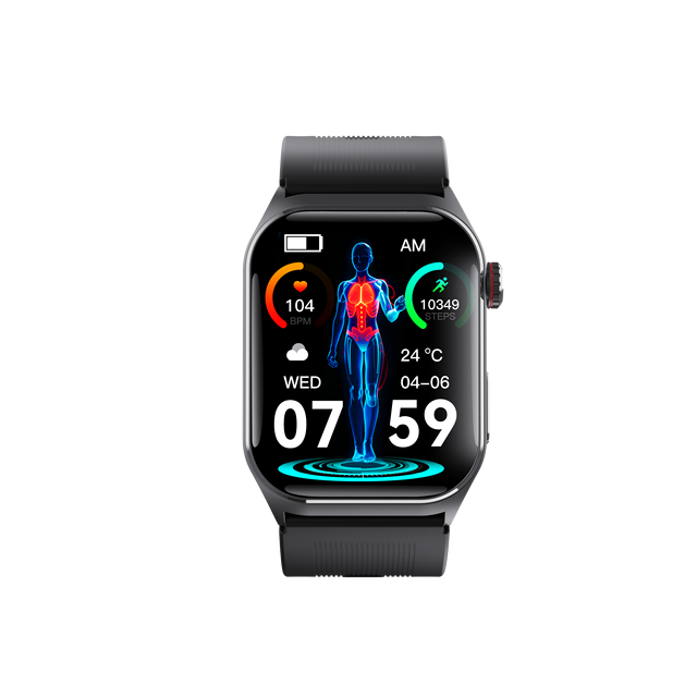 Health F520 Smart Watch Medical air Pump Blood Pressure Monitor Watches