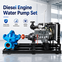 Pompe centrifuge industrielle à double aspiration horizontale 5KW à corps divisé haute pression pour transfert d'eau et protection incendie OEM