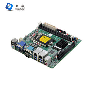H110 LGA1151 I7 I5 DDR4ช่องคู่ HD VGA 2 LAN 2 COM เมนบอร์ด Win10 PCIe สำหรับตั้งโต๊ะขนาดเล็ก ITX - Product Image 1