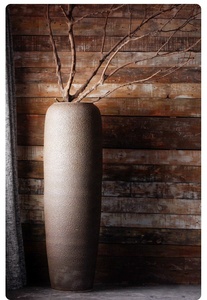 <span class=keywords><strong>Vase</strong></span> à fleurs en céramique gris porcelaine, nouveau, <span class=keywords><strong>grand</strong></span> sol à haute température, décoration artistique, intérieur et extérieur, - Product Image 6
