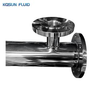 Pequeno qualidade Sanitária dos alimentos condensador mini 316 arrefecimento por tubos de aço inoxidável braçadeira tri shell tubo trocador de calor - Product Image 5