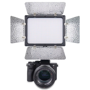 Lampe de studio photo LED 20W W300II Lampe de panneau de photographie d'éclairage vidéo portable sur site 320 k-6500k, adaptée à <span class=keywords><strong>Youtube</strong></span> Canon - Product Image 2
