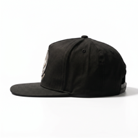 Casquette Snapback non structurée légère et résistante à l'eau en nylon avec logo brodé sur 5 panneaux, personnalisable OEM
