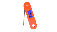Thermomètre alimentaire numérique magnétique pliable, étanche IP67, sonde 304, lecture instantanée pour la cuisson, le barbecue, la viande