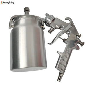 Pistola de Pulverización de Alta Atomización, Vaso de 1000 ml, Punta de 2 mm, Recubrimientos a Base de Agua, Pinturas de Alta Viscosidad, Pulverizador Eléctrico para - Product Image 2