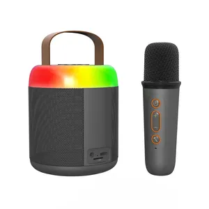 Mini Portable Sound Speaker Speaker Microphone Home Singing Karaoke Family Wireless BT Outdoor Portable Speaker