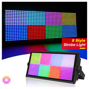 SHTX Lumière de scène 4 en 1 de haute qualité, lumière stroboscopique LED, lumière flash RGBW, projecteur, adapté aux spectacles, mariages, bars, occasions - Product Image 1