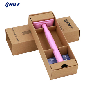 Baili-maquinilla de afeitar de doble filo, afeitadora de aleación de zinc respetuosa con el medio ambiente - Product Image 6