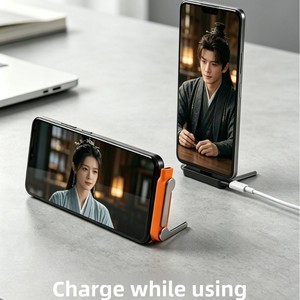 240W Type-C Adapter with Phone Holder, Foldable Connector, Charging and Data Transfer, Wholesale Supply - Product Image 3