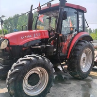 Tractor de Ruedas Usado YTO LY1104 de 110HP 4WD con Componentes de Transmisión y Motor Original para Exportación Global a Granjas
