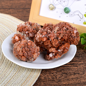 Wholesale Natural Gem Crystal Cluster Crystal Mineral Specimen <b>Red</b> Calcite Raw Aragonite - Product Image 4