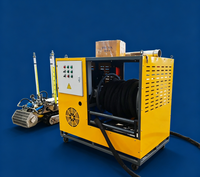 Robot de nettoyage de canalisations sous-marines personnalisé avec mobilité flexible pour l'entretien des pipelines souterrains